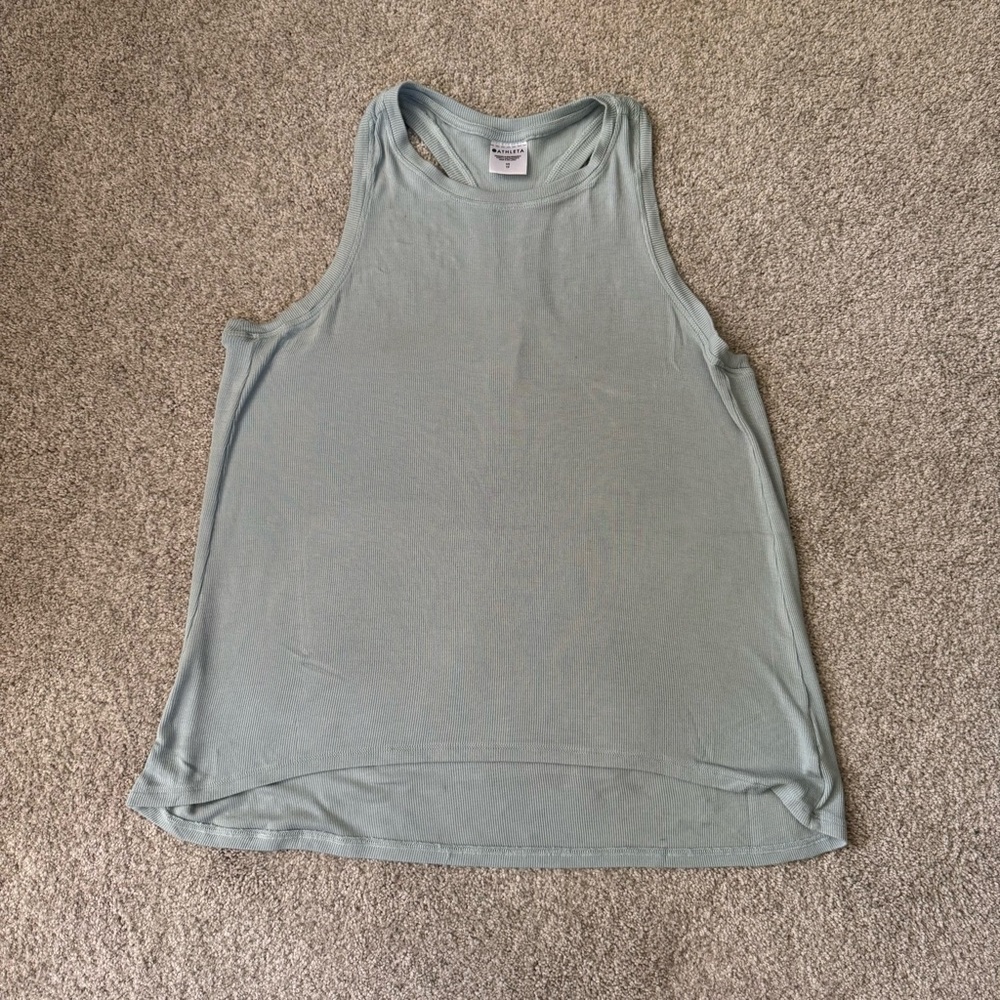 Athleta Tank Top in light green/blue